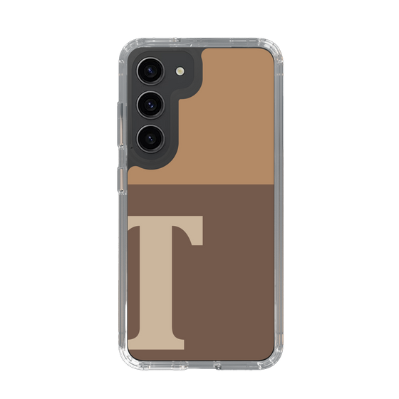 Slim Protection Case［ Original - initial two tone - T brown ］
