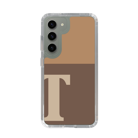 Slim Protection Case［ Original - initial two tone - T brown ］