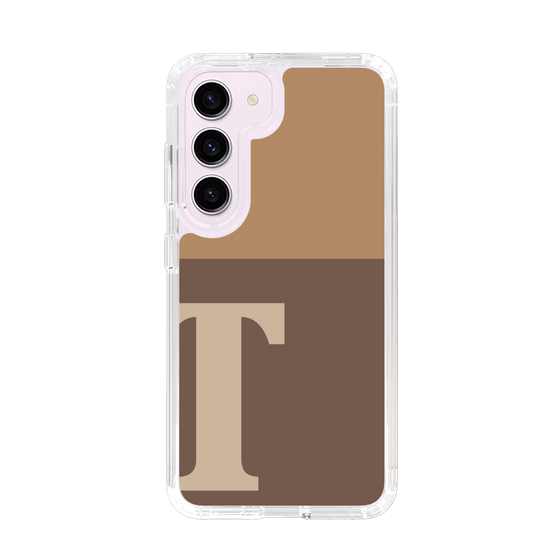 Slim Protection Case［ Original - initial two tone - T brown ］