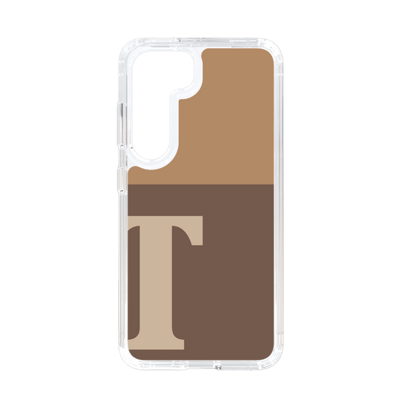 Slim Protection Case［ Original - initial two tone - T brown ］
