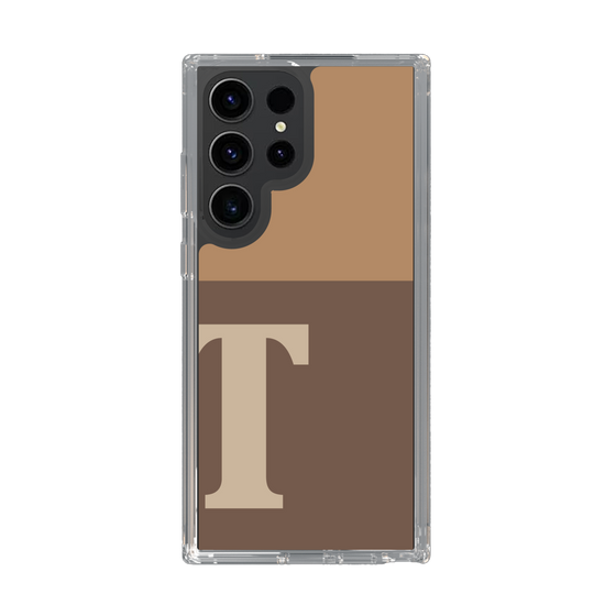 Slim Protection Case［ Original - initial two tone - T brown ］