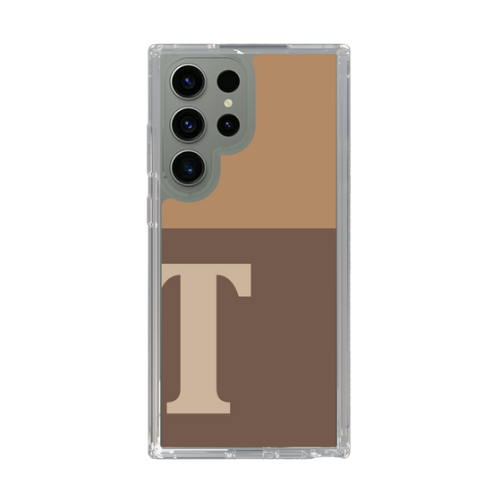 Slim Protection Case［ Original - initial two tone - T brown ］