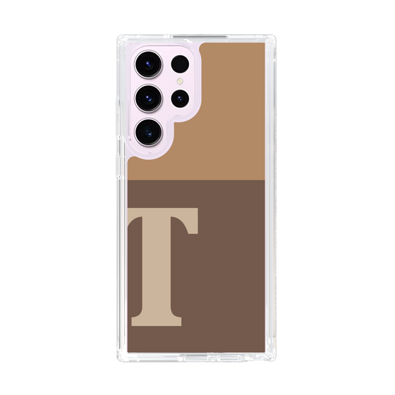 Slim Protection Case［ Original - initial two tone - T brown ］