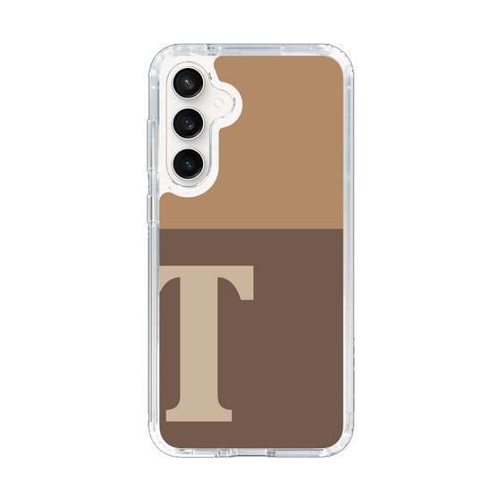 Slim Protection Case［ Original - initial two tone - T brown ］