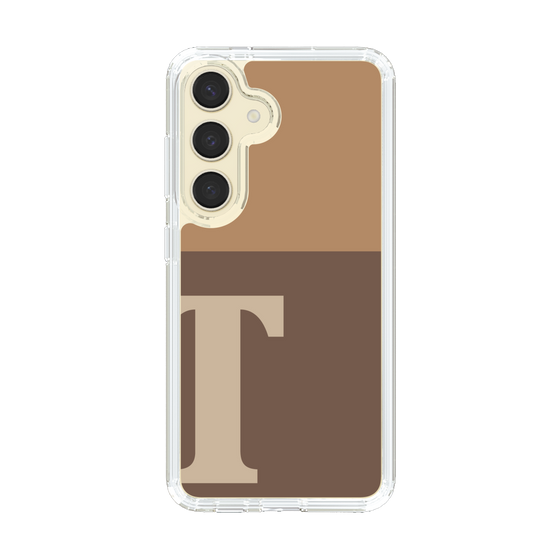 Slim Protection Case［ Original - initial two tone - T brown ］