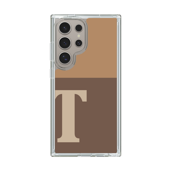 Slim Protection Case［ Original - initial two tone - T brown ］