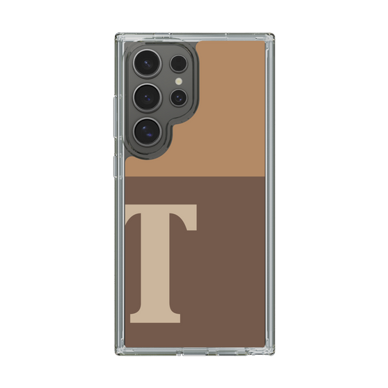 Slim Protection Case［ Original - initial two tone - T brown ］