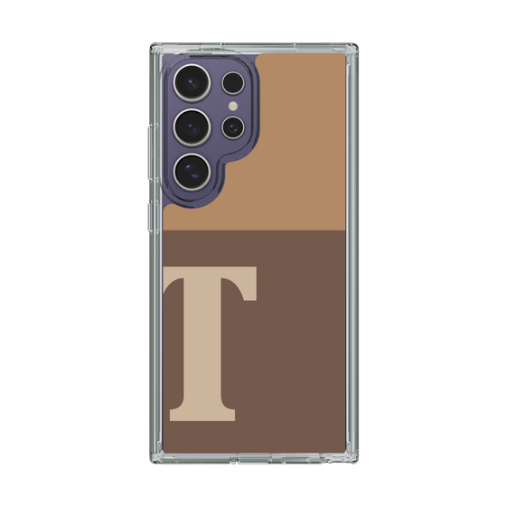 Slim Protection Case［ Original - initial two tone - T brown ］