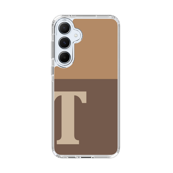Slim Protection Case［ オリジナル - initial two tone - T brown ］