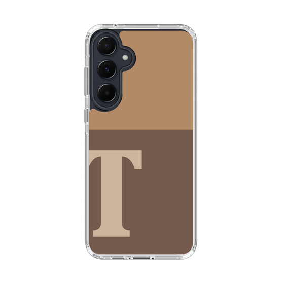 Slim Protection Case［ オリジナル - initial two tone - T brown ］