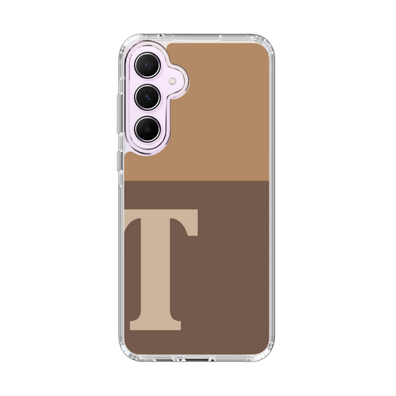 Slim Protection Case［ オリジナル - initial two tone - T brown ］