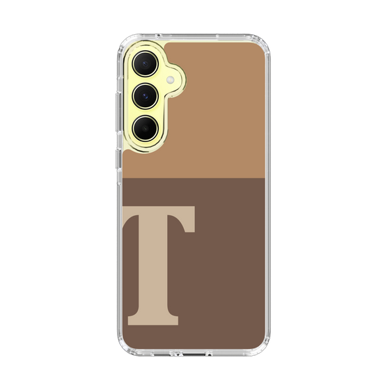 Slim Protection Case［ オリジナル - initial two tone - T brown ］