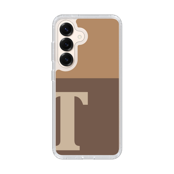 Slim Protection Case［ Original - initial two tone - T brown ］
