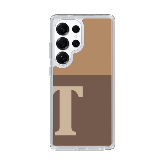 Slim Protection Case［ Original - initial two tone - T brown ］