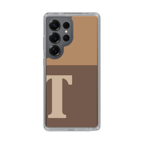 Slim Protection Case［ Original - initial two tone - T brown ］