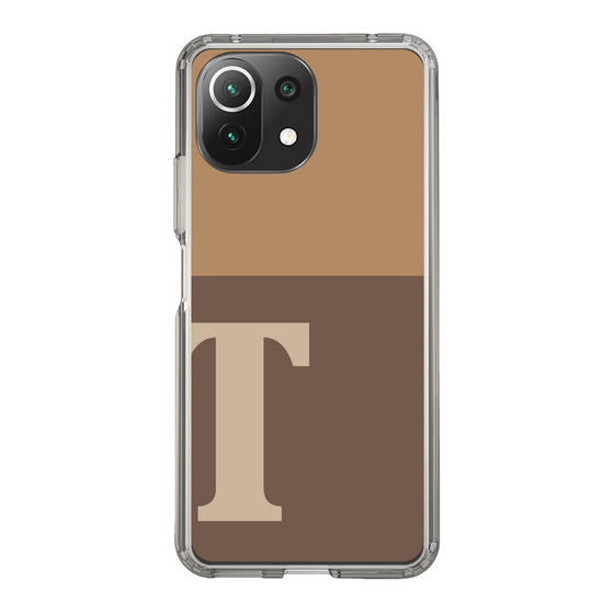 Slim Protection Case［ Original - initial two tone - T brown ］
