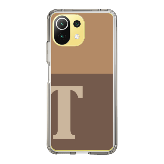 Slim Protection Case［ Original - initial two tone - T brown ］