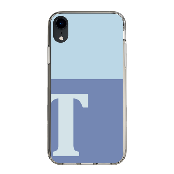 Slim Protection Case［ Original - initial two tone - T blue ］