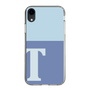 Slim Protection Case［ Original - initial two tone - T blue ］