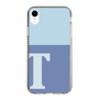 Slim Protection Case［ Original - initial two tone - T blue ］