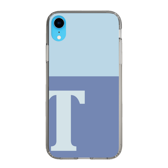 Slim Protection Case［ Original - initial two tone - T blue ］