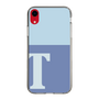 Slim Protection Case［ Original - initial two tone - T blue ］