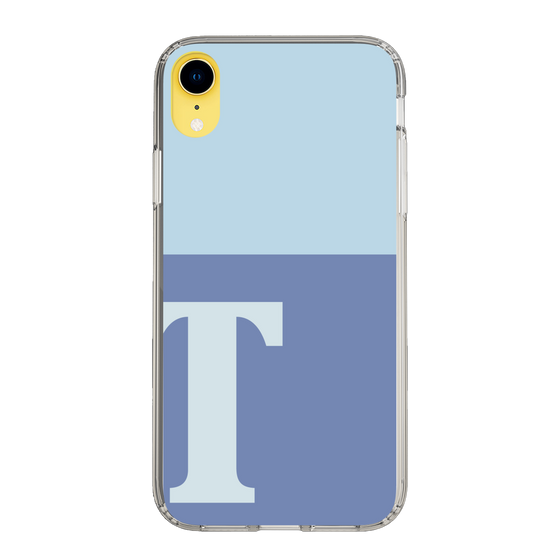 Slim Protection Case［ Original - initial two tone - T blue ］