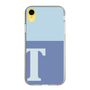 Slim Protection Case［ Original - initial two tone - T blue ］