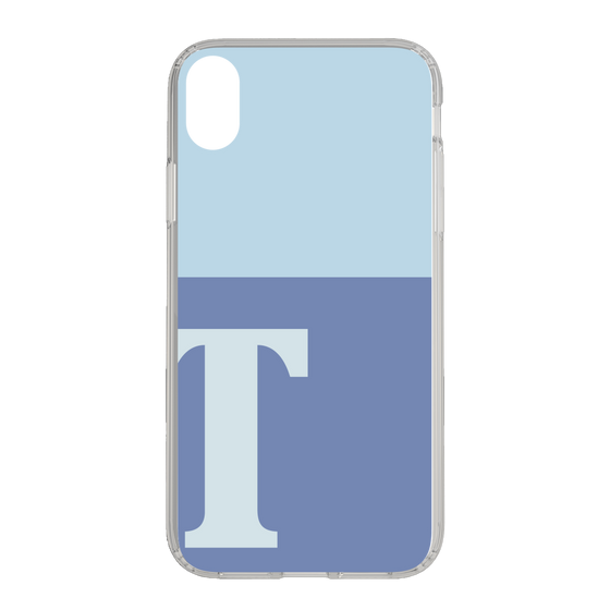 Slim Protection Case［ Original - initial two tone - T blue ］