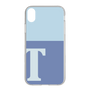 Slim Protection Case［ Original - initial two tone - T blue ］