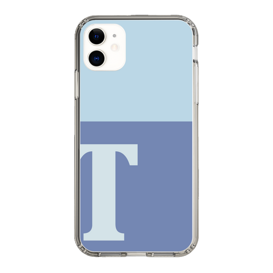 Slim Protection Case［ Original - initial two tone - T blue ］