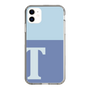 Slim Protection Case［ Original - initial two tone - T blue ］