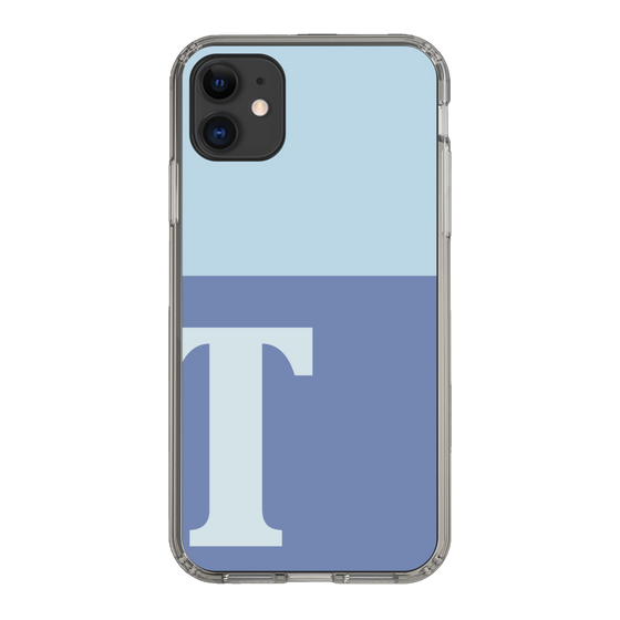 Slim Protection Case［ Original - initial two tone - T blue ］