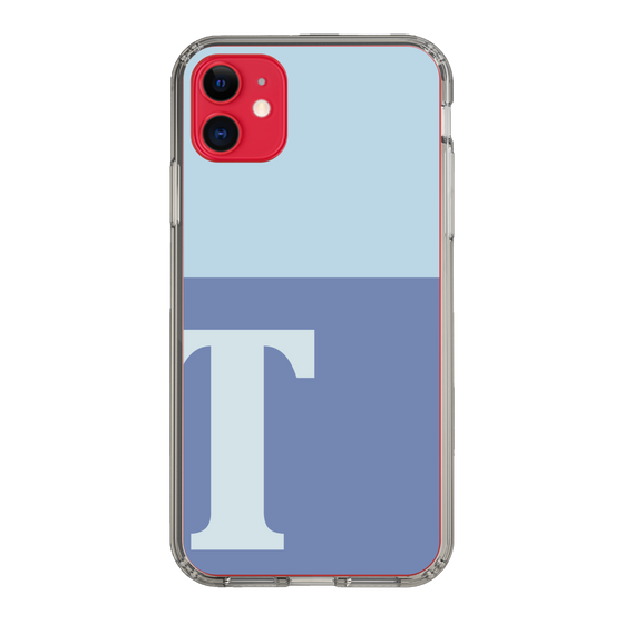 Slim Protection Case［ Original - initial two tone - T blue ］