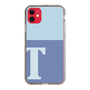 Slim Protection Case［ Original - initial two tone - T blue ］