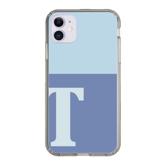 Slim Protection Case［ Original - initial two tone - T blue ］