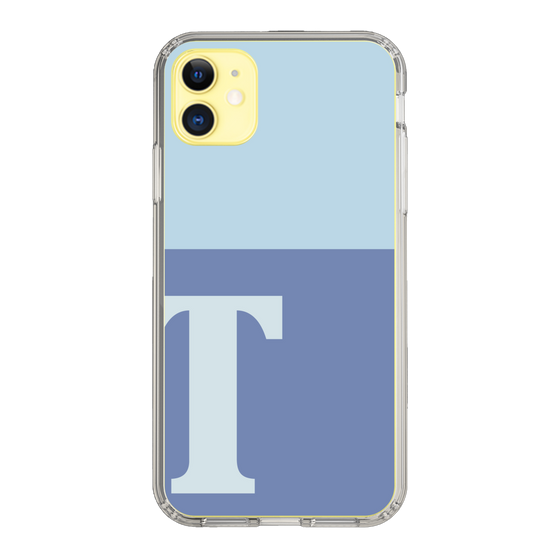Slim Protection Case［ Original - initial two tone - T blue ］