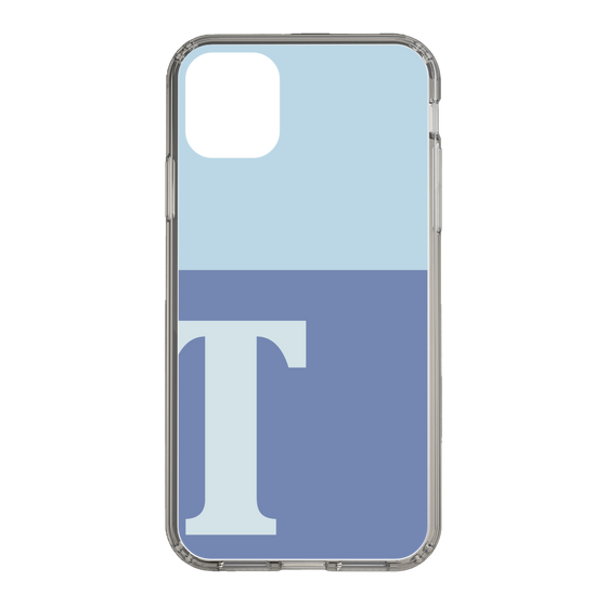 Slim Protection Case［ Original - initial two tone - T blue ］