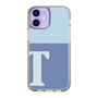 Slim Protection Case［ Original - initial two tone - T blue ］