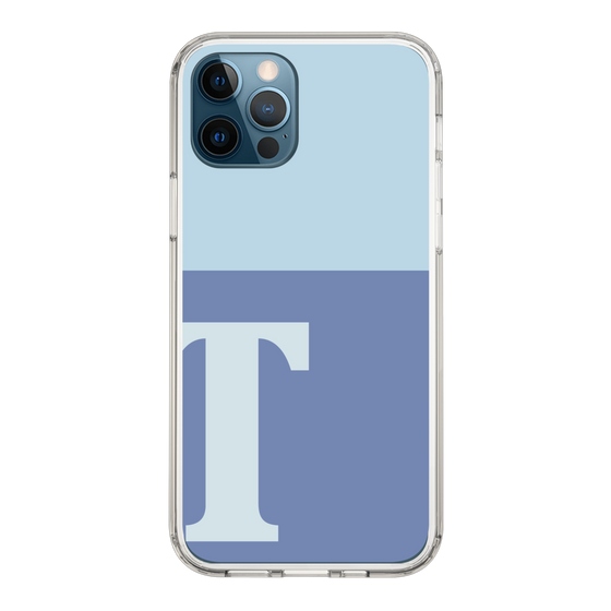 Slim Protection Case［ Original - initial two tone - T blue ］