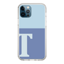 Slim Protection Case［ Original - initial two tone - T blue ］