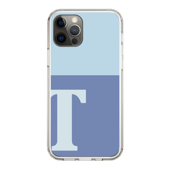 Slim Protection Case［ Original - initial two tone - T blue ］