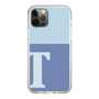 Slim Protection Case［ Original - initial two tone - T blue ］