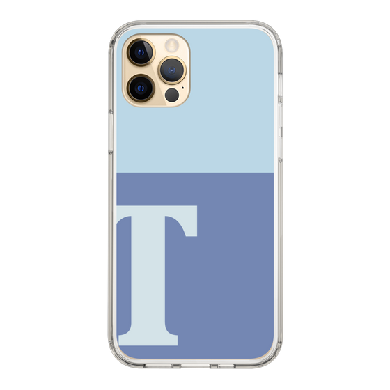 Slim Protection Case［ Original - initial two tone - T blue ］