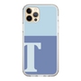 Slim Protection Case［ Original - initial two tone - T blue ］