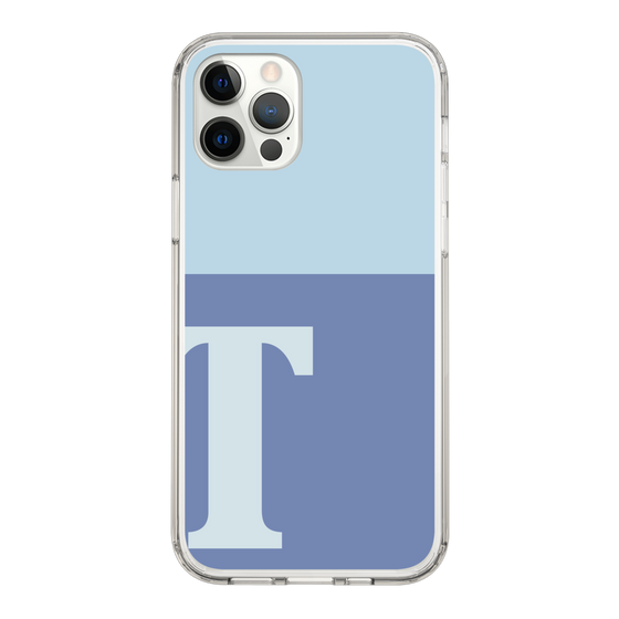 Slim Protection Case［ Original - initial two tone - T blue ］