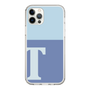 Slim Protection Case［ Original - initial two tone - T blue ］