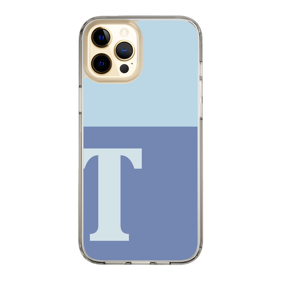 Slim Protection Case［ Original - initial two tone - T blue ］