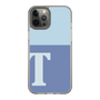 Slim Protection Case［ Original - initial two tone - T blue ］