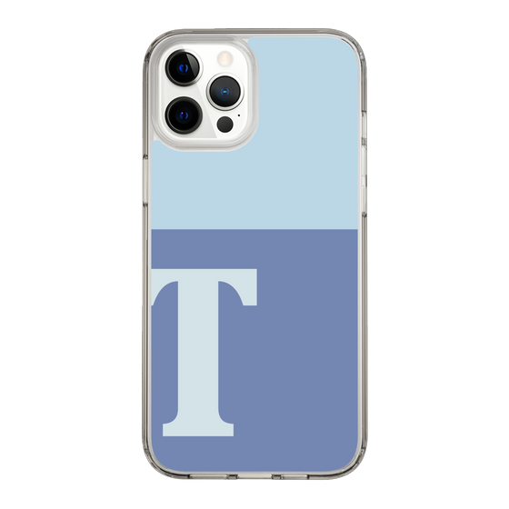 Slim Protection Case［ Original - initial two tone - T blue ］